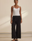 LOLA WOVEN LINEN PANT